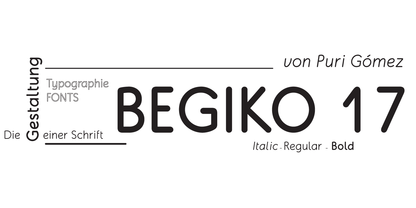 Przykładowa czcionka Begiko 17 #5